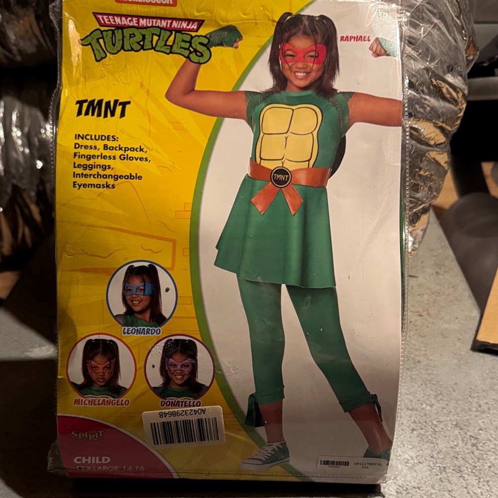 Raphael Kids Costume - Green